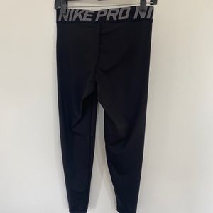 Nike pro leggings black
